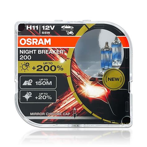 Osram H Night Breaker Headlight Halogen Bulbs Nb