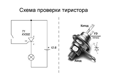 Как проверить тиристор? - Diodnik