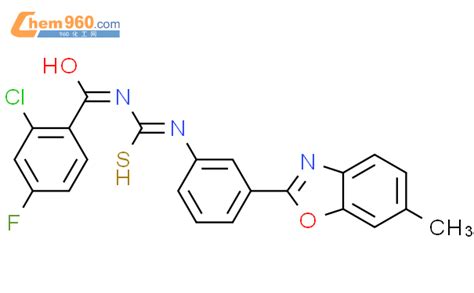 593238 50 79ci 2 氯 4 氟 N 3 6 甲基 2 苯并噁唑基苯基 氨基 硫氧代甲基 苯甲酰胺cas号