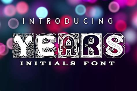 Years Font By Vladimirnikolic · Creative Fabrica