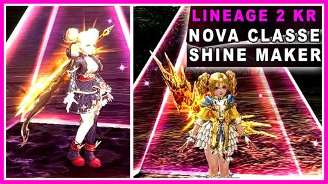 LINEAGE 2 KR Nova Classe SHINE MAKER Anão Archer e Warrior