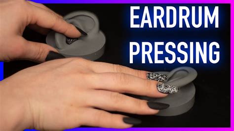 Asmr Eardrum Pressing No Talking Intense Tingles Youtube