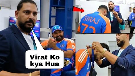 Watch Yuvraj Singh Gesture In Dressing Room For Indian Player S Usa