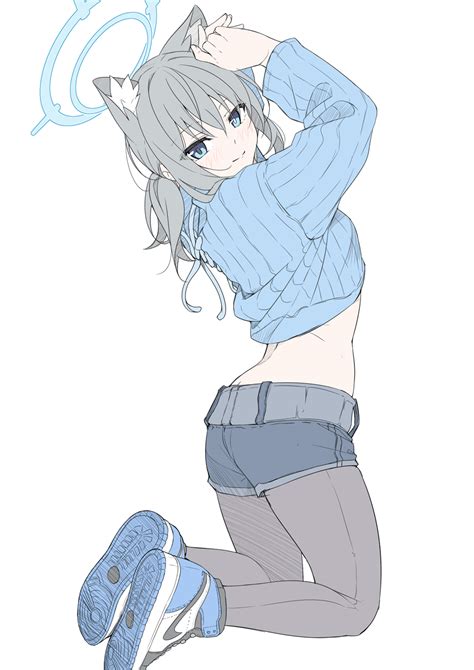 Shiroko Blue Archive Drawn By Masabodo Danbooru