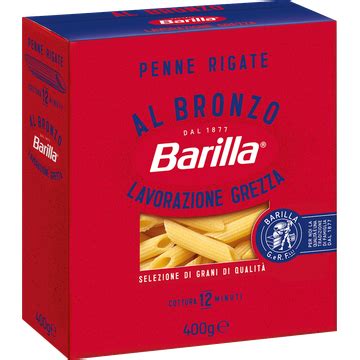 Barilla Penne Rigate Al Bronzo Lavorazione Grezza G Bestellen Jumbo