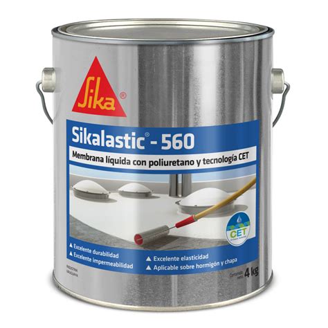 Sikalastic 560 Membrana Liquida Con Poliuretano 4kg Barraca Gallinal