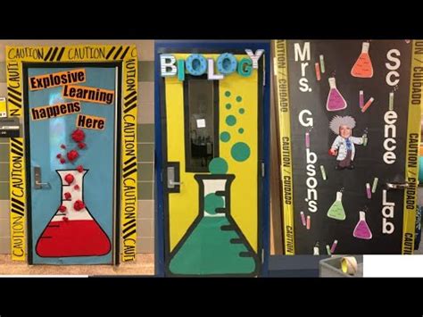 Labs Decorations Ideas Chemistry Biology Labs Doors Ideas For School