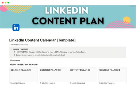 Linkedin Calendar Template Dinah Flossie