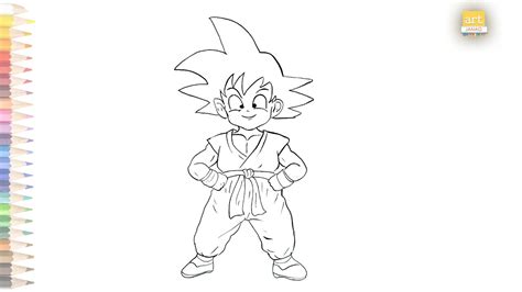 Sonu Goku Drawing Easy How To Draw A Sonu Goku Step By Step