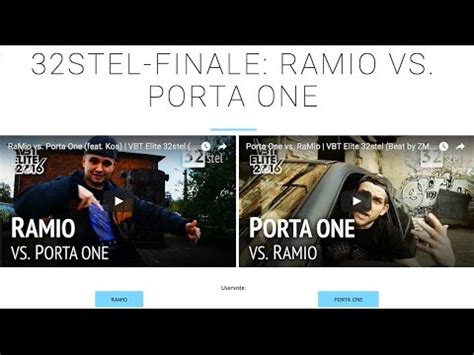 Let S Watch VBT Elite 32stel RaMio Vs Porta One YouTube