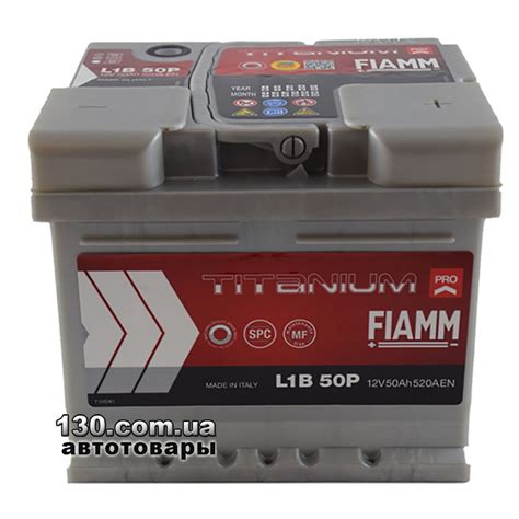 Fiamm Titanium Pro L B P Car Battery