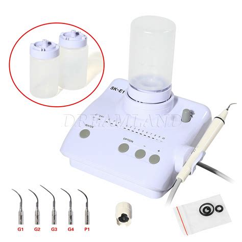 Dental Ultrasonic Piezo Scaler LED W Handpiece 5 Tips Fit EMS