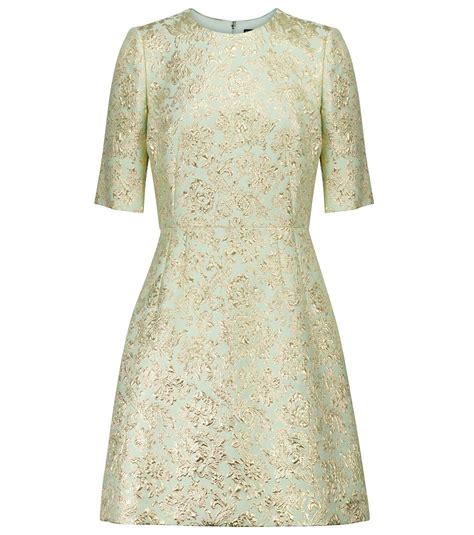 Dolceandgabbana Brocade Minidress Dolce And Gabbana