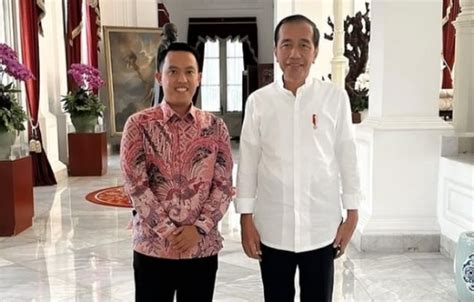 Nyalon Wali Kota Bogor Sendi Minta Restu Dan Nasihat Dari Jokowi