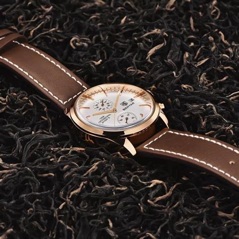 Benyar Mens Chronograph Watch Brown Vivid Nuance South Africa