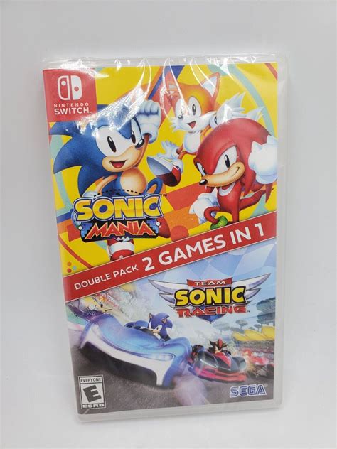 Sonic Mania Team Sonic Racing Double Pack Nintendo Switch