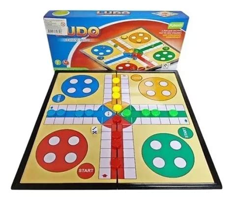 Juego De Mesa Ludo Magnético Clásico Tablero Familiar Cuotas sin interés