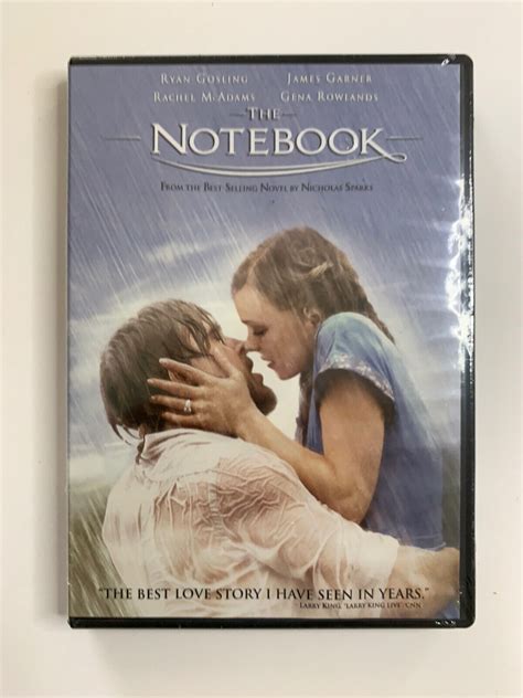 The Notebook Dvd Widescreen Ryan Gosling Rachel Mcadams New