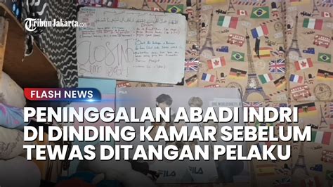 Bukan Kekayaan Ini Peninggalan Abadi Indriana Dewi Korban Pembunuhan