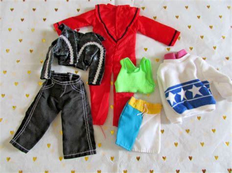 Vintage Barbie Ken Clothes Lot Ebay