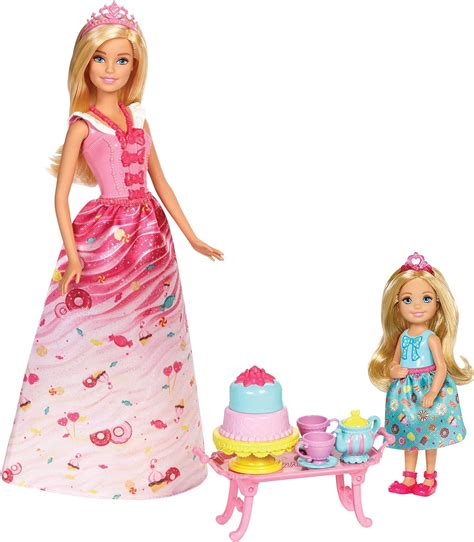 Barbie Dreamtopia Sweetville Princess Tea Party Dolls Amazon Canada