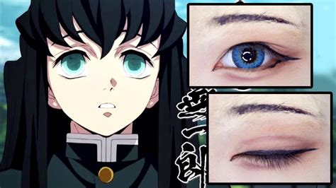 Kimetsu No Yaiba Muichiro Tokito Cosplay Eye Makeup YouTube