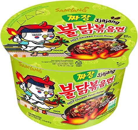 Samyang Hot Chicken Ramen Jjajang Flavor Big Bowl 3 7oz 105g Is Not