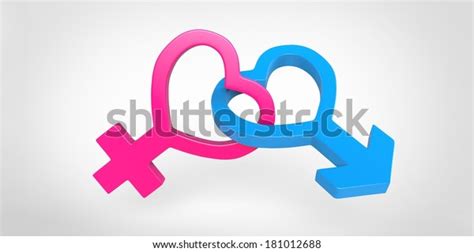 3 D Male Female Sex Symbol Stock Illustration 181012688 Shutterstock