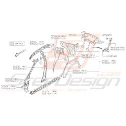 Sch Ma Panneau Lat Ral Int Rieur Origine Subaru Wrx Sti Stef