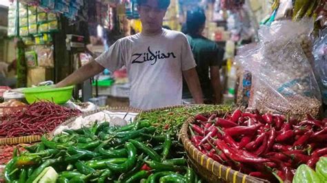 Harga Cabai Rawit Merah Di Pasar Banjar Melejit Hingga Rp 85 Ribu