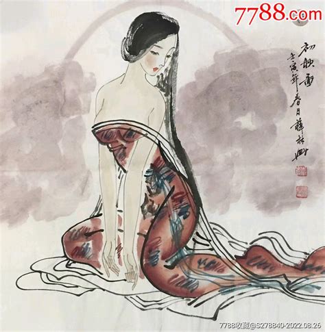 薛林兴老师精品手绘国画人物国画原作名人书画爱好收藏【7788收藏收藏热线】