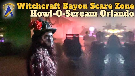 Witchcraft Bayou Scare Zone At Howl O Scream Orlando YouTube