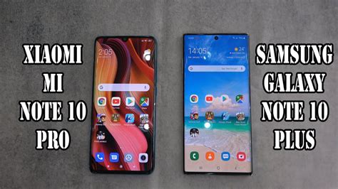 Xiaomi MI Note 10 Pro Vs Samsung Galaxy Note 10 Plus SpeedTest And