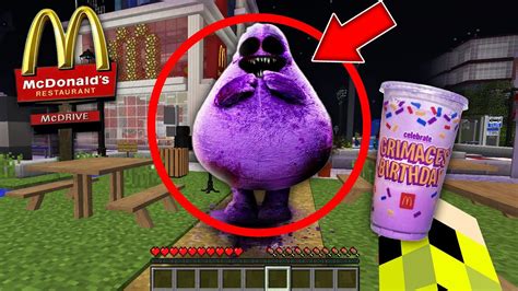 Я НАШЕЛ ГРИМАС ШЕЙК В МАЙНКРАФТ Mcdonalds Grimace Shake Minecraft