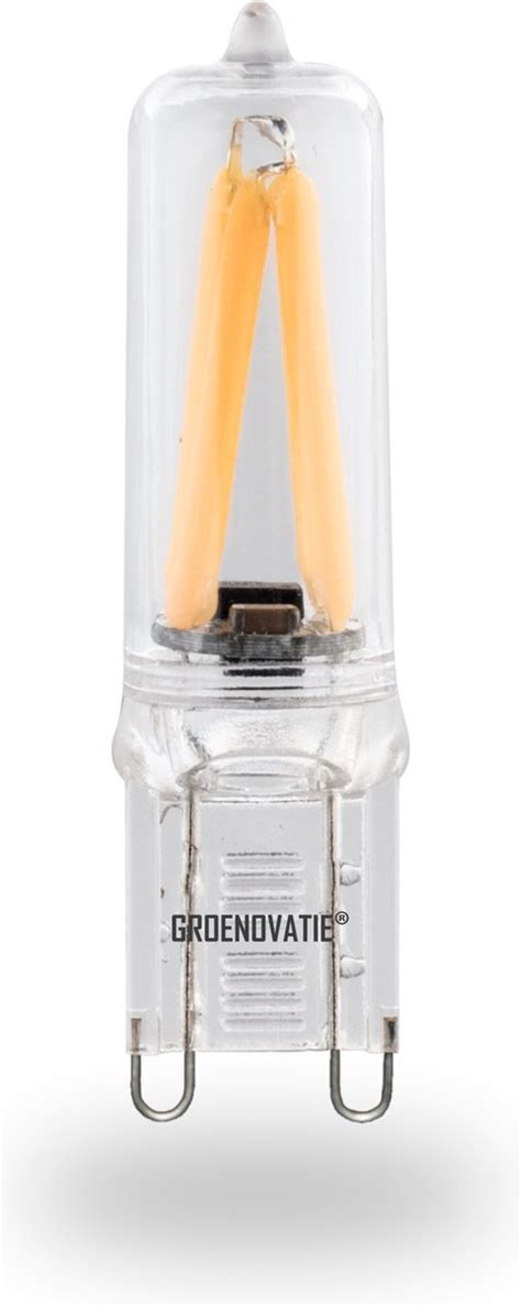 Groenovatie Led Filament Lamp 2w G9 Fitting Dimbaar Extra Warm