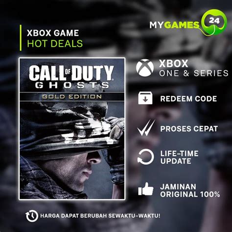 Jual Call Of Duty Ghosts Xbox One Series X S Redeem Code Stock Ready Shopee Indonesia