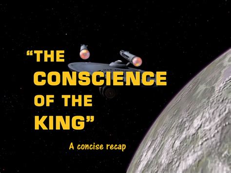 Star Trek – The Conscience of the King – Super Anemic