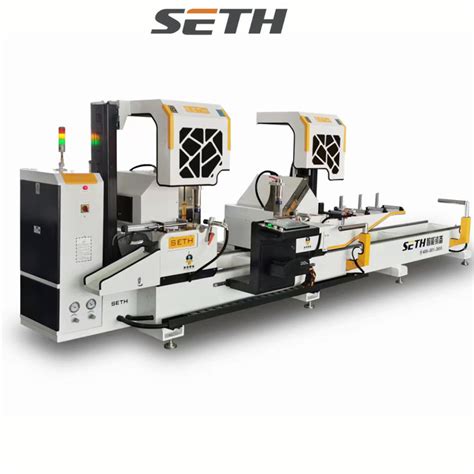 Heavy Duty Cnc Double Head Mitre Saw Aluminum Window Machine And