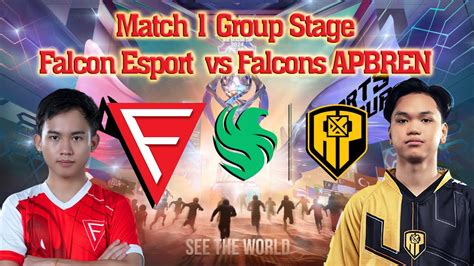 Match 1 Falcon Esport Vs Falcons APBREN MSC 2024 Group Stage YouTube