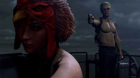 Resident Evil 4 Remake Separate Ways Shirtless Wesker All Cutscenes ...