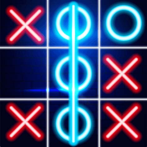 Tic Tac Toe Glow Xo Game