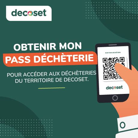 OBTENIR LE PASS DÉCHÈTERIE Decoset