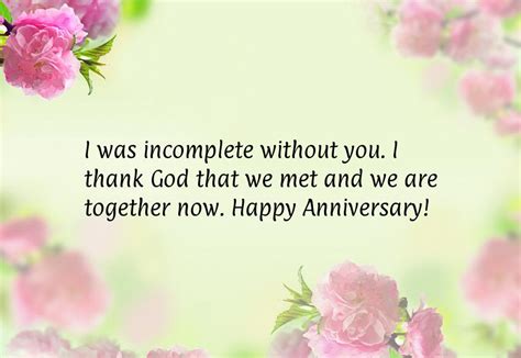 Anniversary Greetings to Husband