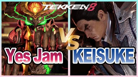 Yes Jam Yoshimitsu Vs Keisuke Kazuya Tekken Ranked Match Youtube