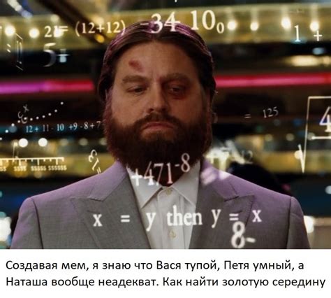 Create Meme The Hangover Formula Meme Zach Galifianakis Formula Zach