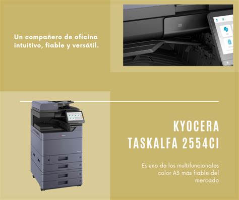 Multifuncional Kyocera Taskalfa Ci Eficiencia Con Seguridad