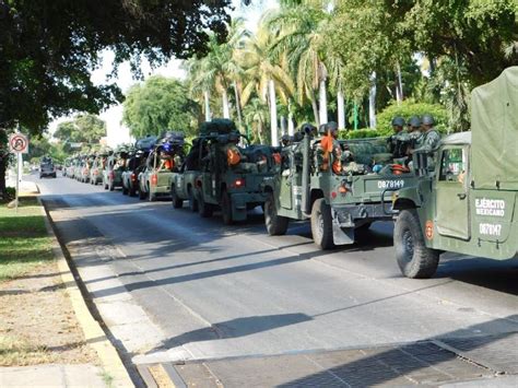 Refuerzan La Seguridad En Sinaloa Con Arribo De 600 Militares