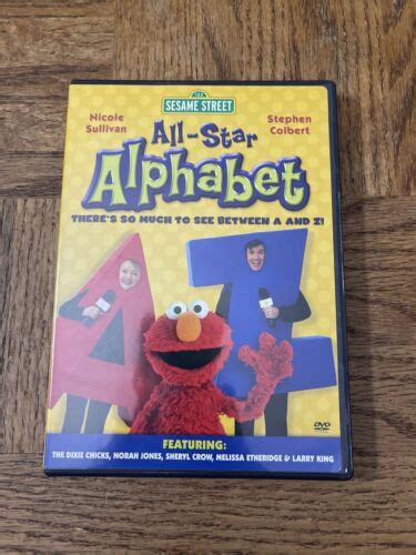 Sesame Street All Star Alphabet DVD 74645885797 EBay