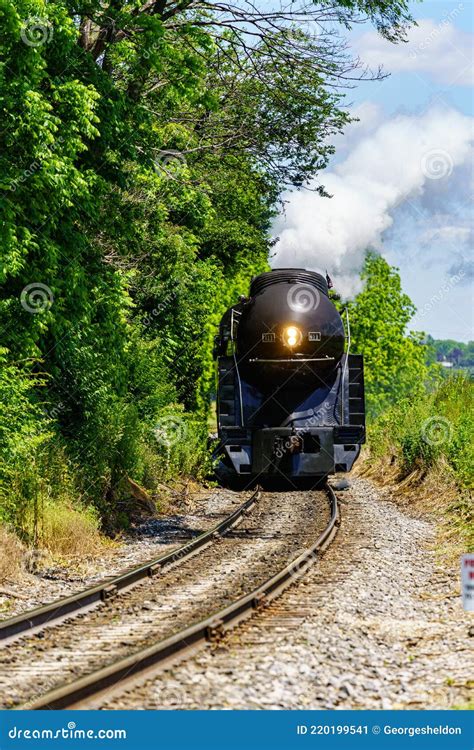 Norfolk And Western 611 Steam Locomotive Editorial Photo Image Of Oldfashioned Locomotive