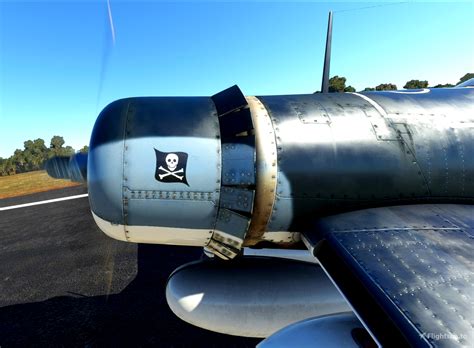 Milviz Fg 1d Corsair N46rl Vf 17 Jolly Rogers Goodyear For Microsoft